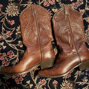 Core West Vintage Cowboy Boots Size 7.5